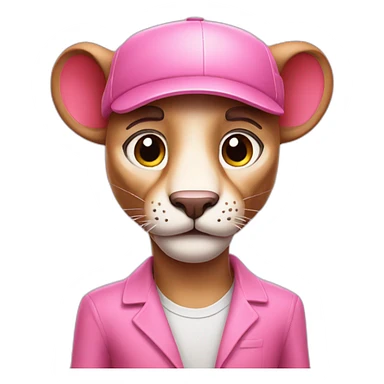Pink panther todo sticker
