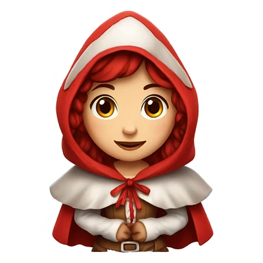 Little Red Riding Hood cute sticker
