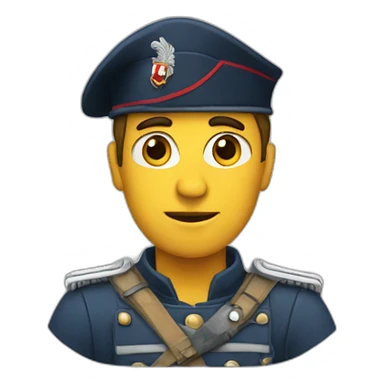 Soldat français sticker