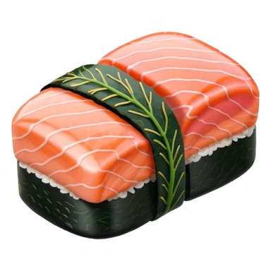 Pink sushi sticker