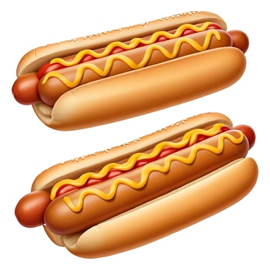 Hotdog with no sauce sticker