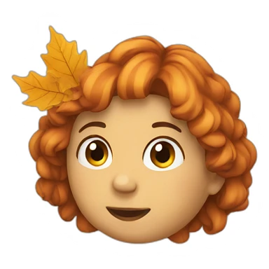 autumn sticker