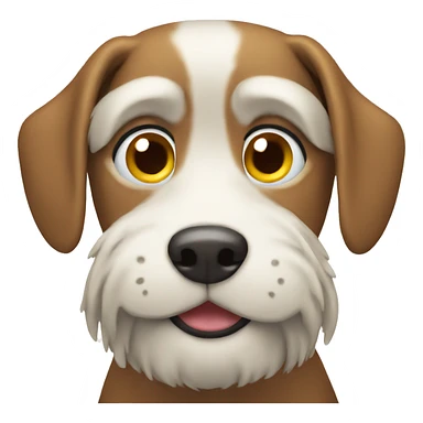Dog typing  sticker