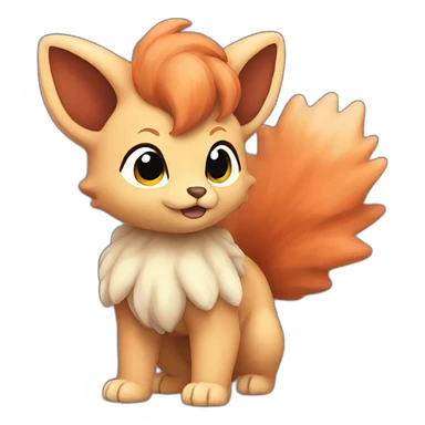 vulpix sticker