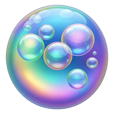 Bubbles sticker