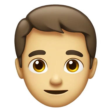 Smile but sad sticker