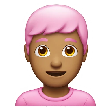 Pink Christmas emoji  sticker