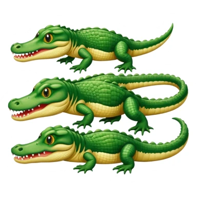 Baby gators sticker