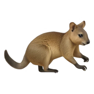 quokka wallaby driving sticker