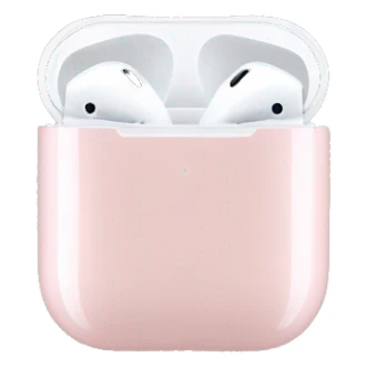 light pink apple airpod max sticker