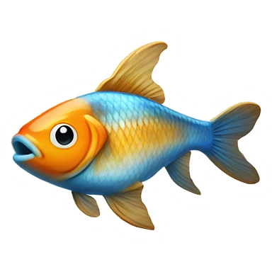Gold fish cracker  sticker