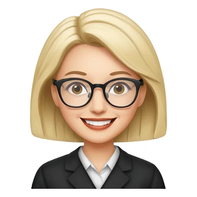 ahora el perfil de la misma profesora sticker