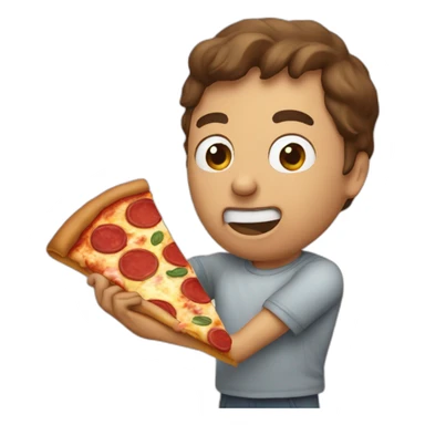 man-eating-pizza sticker
