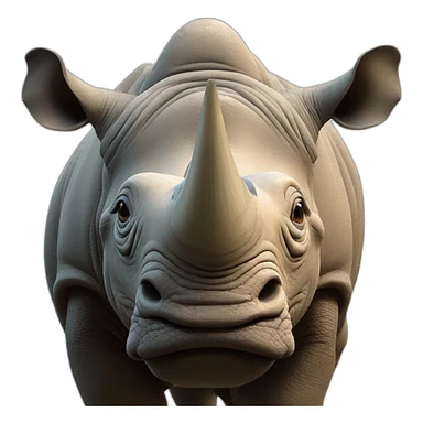 Indian Rhinoceros sticker