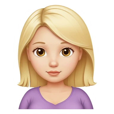 pregnant blonde girl  sticker