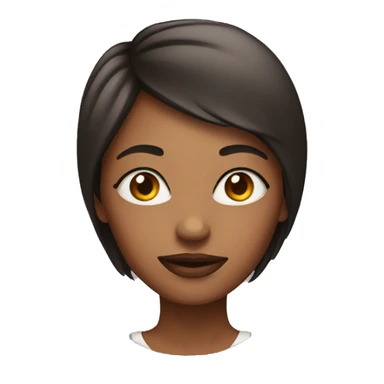 Woman with heart eye sticker