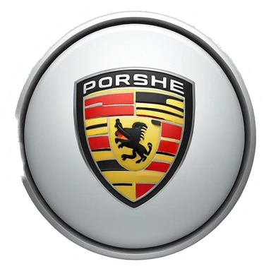 logo porsche sticker