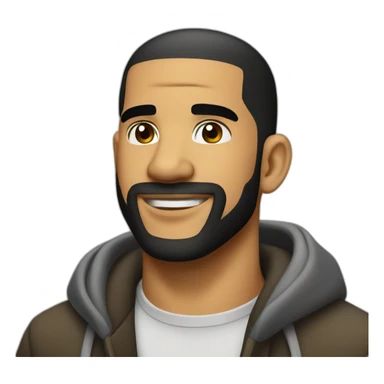 drake without beard ios emoji sticker