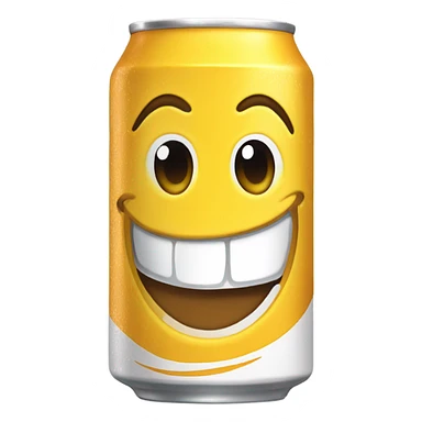 Corona Beer can laughing emoji sticker