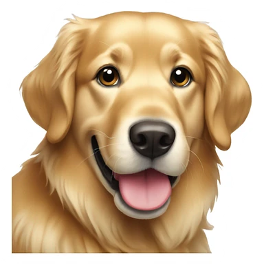 Christmas golden retriever  sticker