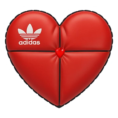 Adidas heart sticker