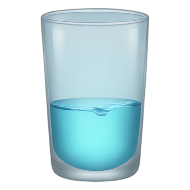 water glass sticker