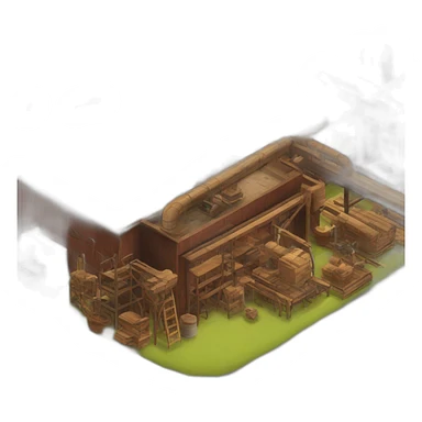 wood factory sticker