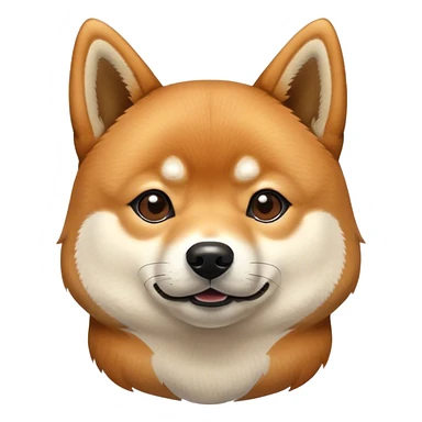 With Shiba inu sticker