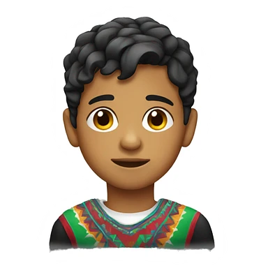 mexican young boy sticker