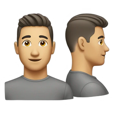 mulet haircut sticker