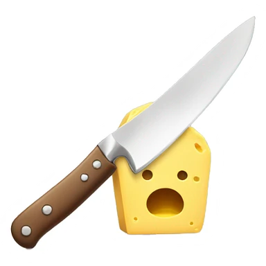 A hot knife through butter sticker
