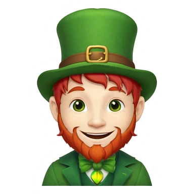 cute leprechaun sticker
