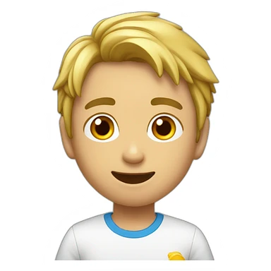 niño jugando videojuegos sticker