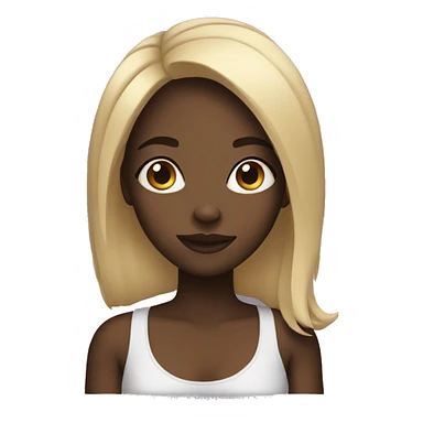 Black girl  sticker