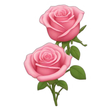 Chat rose sticker