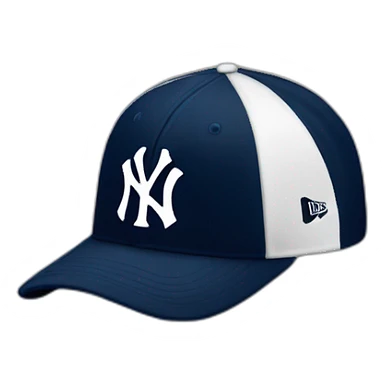 newyork yankees cap sticker