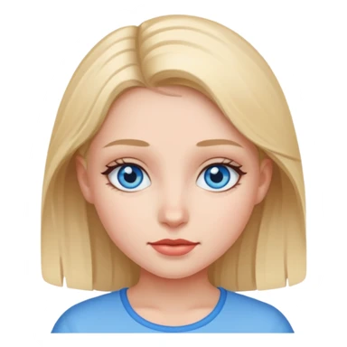 make it without fruit and with blue eyes sticker