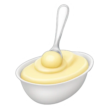 a spoon with mayonnaise sticker