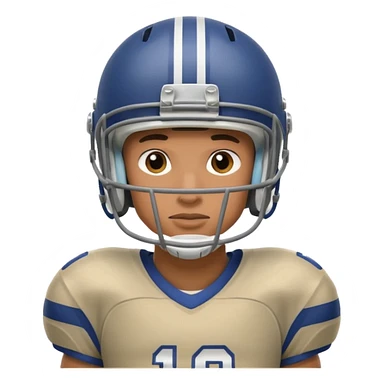 american football player sticker