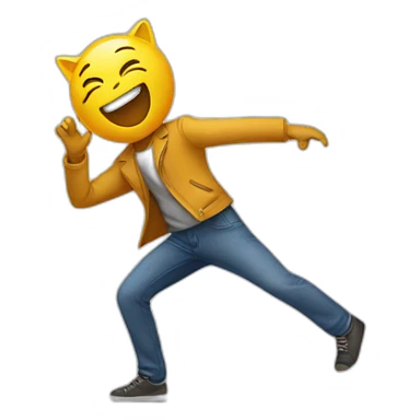 Chat qui danse sticker