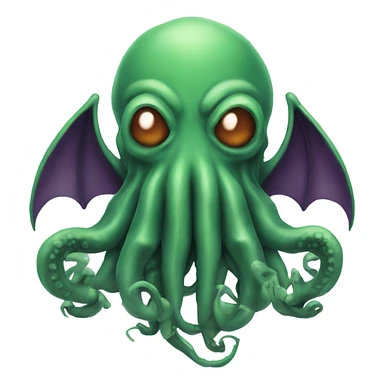 Cthulhu with phone  sticker