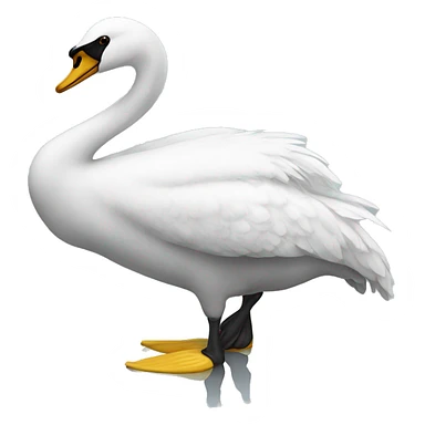 Cisne negro  sticker