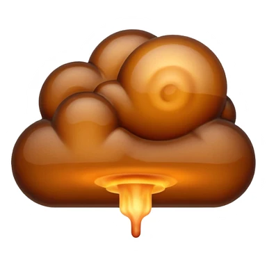 A huge fart stinky sticker