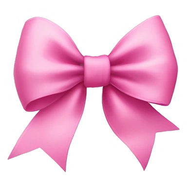 Create a pink bow sticker