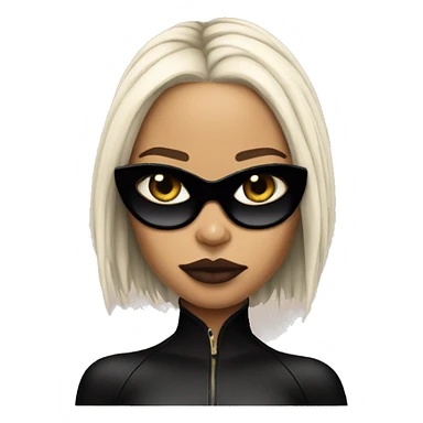  Zo Kravitz cat woman sticker