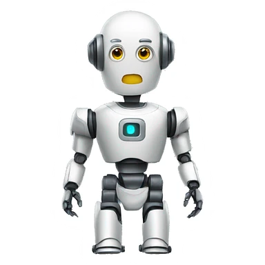 robot volunteer sticker