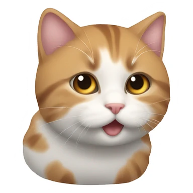 단색 고양이 sticker