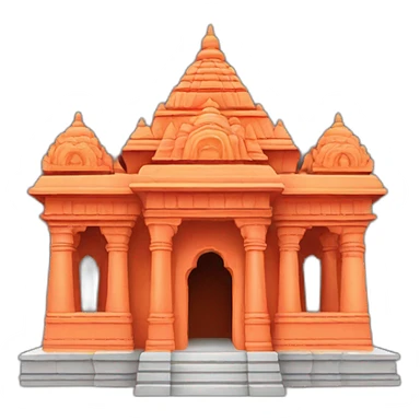 Ram mandir  sticker