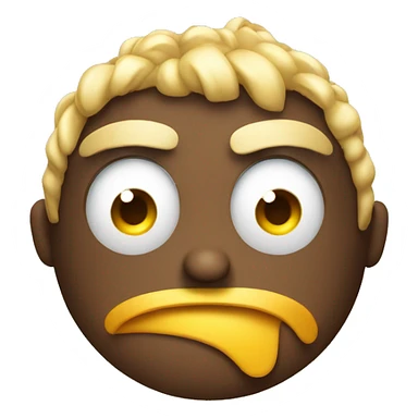 Unimpressed birthday smiley sticker