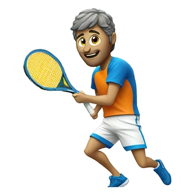 Padel tennis sticker